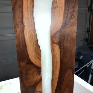 Epoxy river table